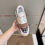 European station fashion color blocked plaid men's shoes casual sports shoes Korean version thick sole versatile breathable dad shoes running shoes - Image 11