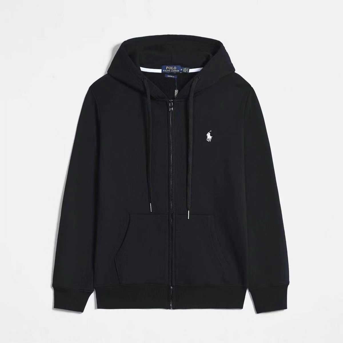 208a9b86d0d871d6ff91cfb8c882fc9 Original replica new cardigan hooded Paul sweatshirt, pony zipper embroidered casual jacket for men, loose fit - Image 1