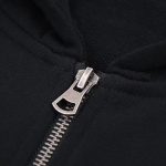 Original replica new cardigan hooded Paul sweatshirt, pony zipper embroidered casual jacket for men, loose fit - Image 9