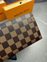 New Women's Bag, Old Flower Zipper Wallet, Genuine Leather, Men's and Women's Long Handbag-comes with gift box - Image 6