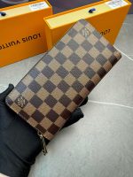 New Women's Bag, Old Flower Zipper Wallet, Genuine Leather, Men's and Women's Long Handbag-comes with gift box - Image 2