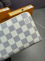 New Women's Bag, Old Flower Zipper Wallet, Genuine Leather, Men's and Women's Long Handbag-comes with gift box - Image 13