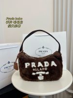 PRADA popular handbag shoulder crossbody bag - Image 4