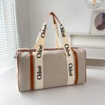 Chloe Crossbody Large Capacity Letter Canvas Bag Fashion Single Shoulder Crossbody Bag - Image 10