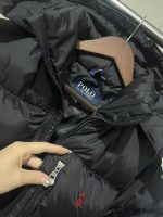 2024 winter new embroidered warhorse hooded down cotton jacket for couples, loose and versatile, thick windproof pork rib cotton jacket - Image 7