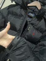 2024 winter new embroidered warhorse hooded down cotton jacket for couples, loose and versatile, thick windproof pork rib cotton jacket - Image 6