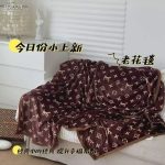 Trendy brand flower blanket cross-border blanket foreign trade sofa leisure nap office car cover blanket air conditioner