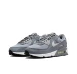 Nike Air Max 90 Wear resistant Low cut Life Casual Shoes for Men, Grey - Image 6
