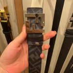 New luxury Coffin belt for men, classic casual vintage flower double-sided F-buckle versatile belt trend - Image 10