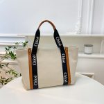 Chloe Crossbody Large Capacity Letter Canvas Bag Fashion Single Shoulder Crossbody Bag - Image 10