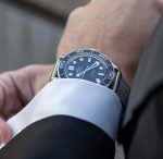 Automatic mechanical watch men's seahorse stainless steel round fashion trend waterproof night light watch movement - Image 3