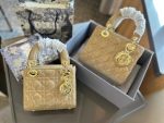 Lacquer leather Daifei bag with three or four compartments, genuine leather diamond grid small square bag, versatile, single shoulder crossbody, high-end handbag for women-comes with gift box - Image 11