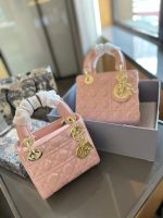 Lacquer leather Daifei bag with three or four compartments, genuine leather diamond grid small square bag, versatile, single shoulder crossbody, high-end handbag for women-comes with gift box - Image 8