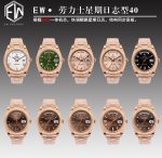 Rolex Weekly Calendar Automatic Mechanical Steel Strip Watch Men's Watch-comes with gift box