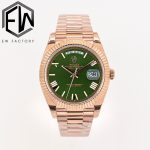Rolex Weekly Calendar Automatic Mechanical Steel Strip Watch Men's Watch-comes with gift box - Image 3