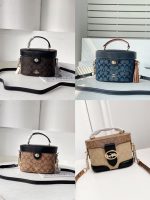 Women's bag, Kay box bag, Georgie vintage makeup bag, carriage buckle, single shoulder crossbody handbag-without packaging box - Image 31