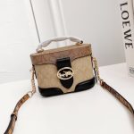 Women's bag, Kay box bag, Georgie vintage makeup bag, carriage buckle, single shoulder crossbody handbag-without packaging box - Image 30
