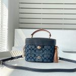 Women's bag, Kay box bag, Georgie vintage makeup bag, carriage buckle, single shoulder crossbody handbag-without packaging box - Image 34