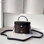 Women's bag, Kay box bag, Georgie vintage makeup bag, carriage buckle, single shoulder crossbody handbag-without packaging box - Image 35
