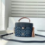 Women's bag, Kay box bag, Georgie vintage makeup bag, carriage buckle, single shoulder crossbody handbag-without packaging box - Image 26