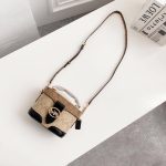 Women's bag, Kay box bag, Georgie vintage makeup bag, carriage buckle, single shoulder crossbody handbag-without packaging box - Image 3