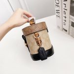 Women's bag, Kay box bag, Georgie vintage makeup bag, carriage buckle, single shoulder crossbody handbag-without packaging box - Image 22