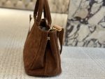 Autumn and winter new matte suede cowhide retro high-end commuting fashion handbag crossbody bag small bag for women-without packaging box - Image 5