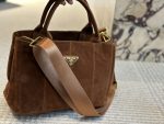 Autumn and winter new matte suede cowhide retro high-end commuting fashion handbag crossbody bag small bag for women-without packaging box - Image 7