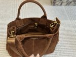Autumn and winter new matte suede cowhide retro high-end commuting fashion handbag crossbody bag small bag for women-without packaging box - Image 10