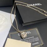 New Xiangjia Double Dice Letter Necklace, Fragrant Grandma Hollow out 3D Clavicle Chain, Small Fragrant Style-without packaging box - Image 8