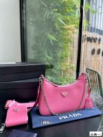 Prada new chain underarm bag, three in one detachable multi-purpose bag (with gift box) - Image 7