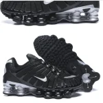 New Men's Shoes Classic Air Cushion Column Running Shoes Air Cushion Shoes Men's All Black Comfortable Casual Shoes Sports Shoes-comes with gift box