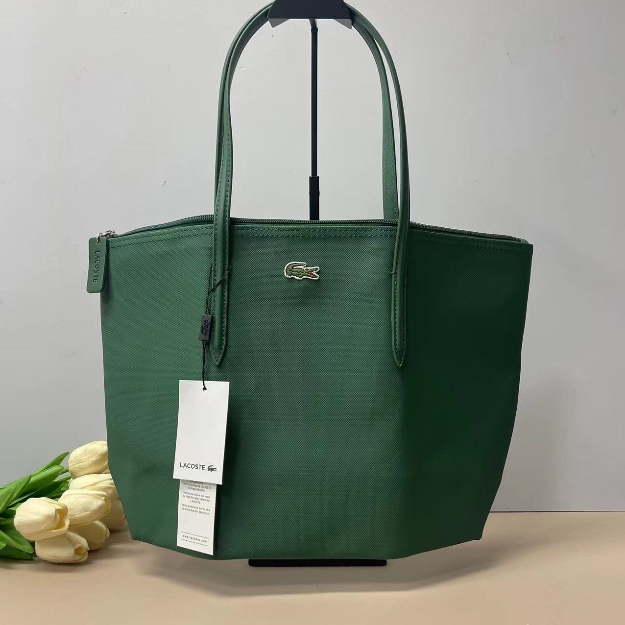 d34b1156421e26c3fa6a76f469fe3f6 New Crocodile Women's Bag Shopping Bag Large Capacity Shoulder Bag Handheld Versatile Bag Tote Bag-without packaging box - Image 1