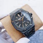 Simple and atmospheric black mechanical watch-comes with gift box - Image 5