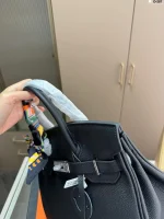 Tote bag, women's new handbag, large capacity Kelly bag, premium texture platinum bag, single shoulder crossbody bag-comes with gift box - Image 5