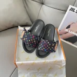 LV new leather flat bottom slip-on - Image 5