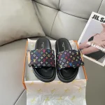 LV new leather flat bottom slip-on - Image 6