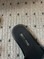 Miu Miu flat bottom woven letter flat bottom - Image 15