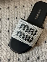Miu Miu flat bottom woven letter flat bottom - Image 14