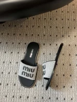 Miu Miu flat bottom woven letter flat bottom - Image 11