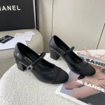 Chanel Mary Jane small scented leather shoes - Image 19