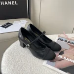 Chanel Mary Jane small scented leather shoes - Image 18