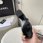 Chanel Mary Jane small scented leather shoes - Image 14