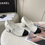 Chanel Mary Jane small scented leather shoes - Image 10