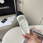 Chanel Mary Jane small scented leather shoes - Image 4