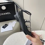 Chanel's new Mary Jane leather sneaker with pearls - Image 15