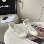 Chanel's new Mary Jane leather sneaker with pearls - Image 11