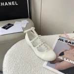 Chanel's new Mary Jane leather sneaker with pearls - Image 8