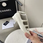 Chanel's new Mary Jane leather sneaker with pearls - Image 6