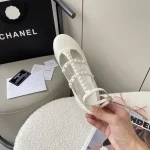 Chanel's new Mary Jane leather sneaker with pearls - Image 4